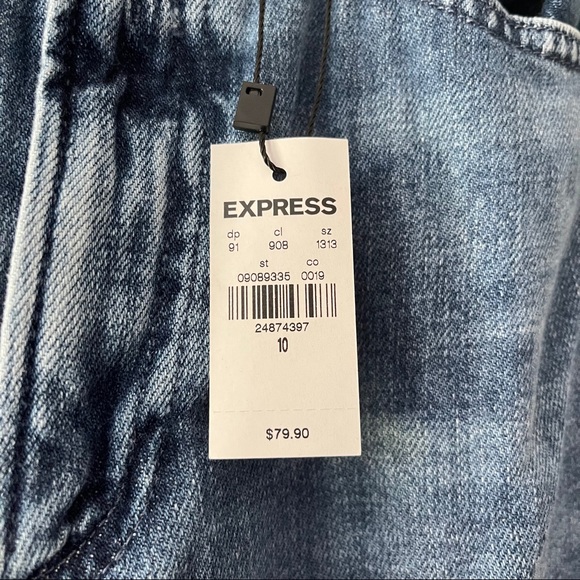 High Waisted Lightweight Cropped Wide Leg Jeans - Picture 5 of 6